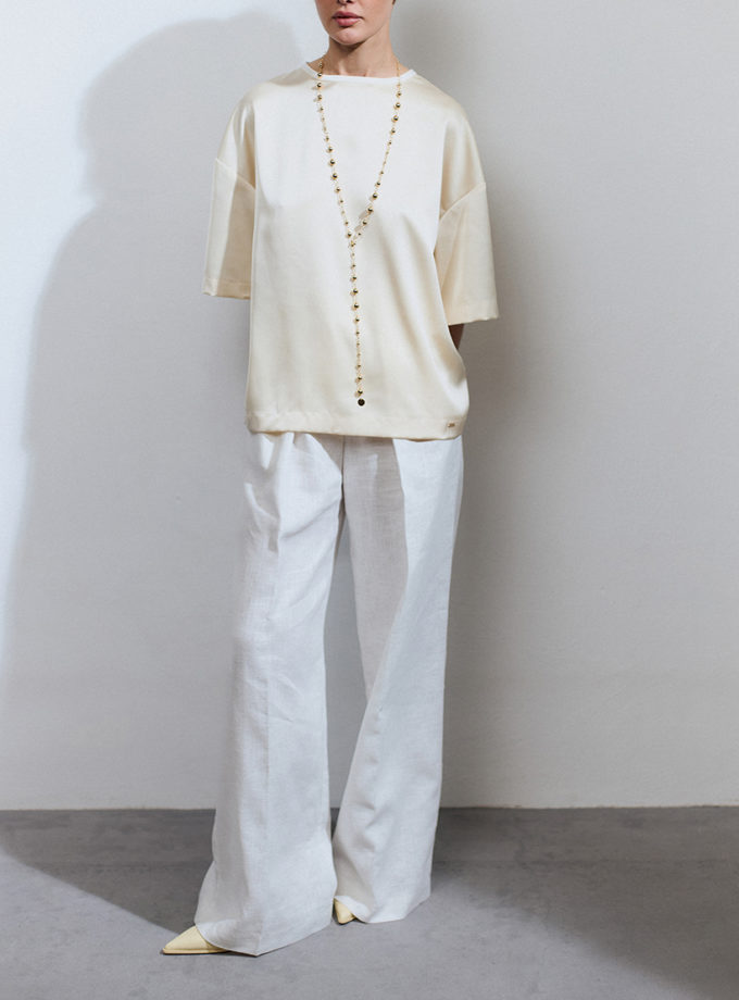 Футболка масло з білим кантом TWINSIS CLOTHES (TW_TS_OP 098343)