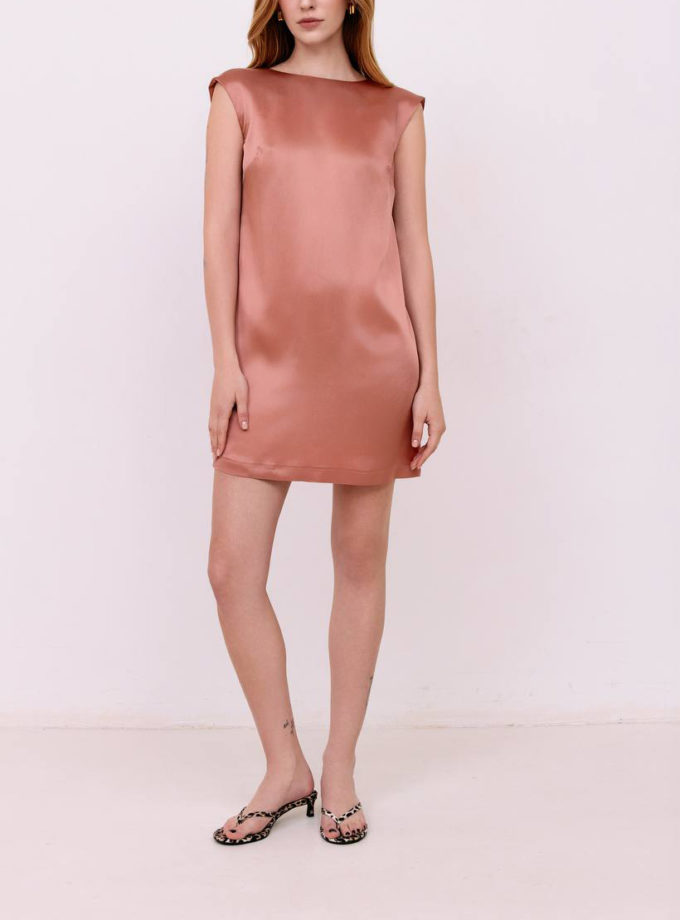 Сукня міні з зав'язками - Пильна Троянда WKMF (WKMF_218_1)