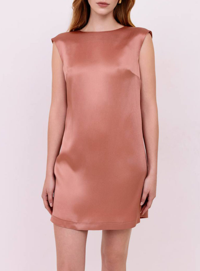 Сукня міні з зав'язками - Пильна Троянда WKMF (WKMF_218_1)