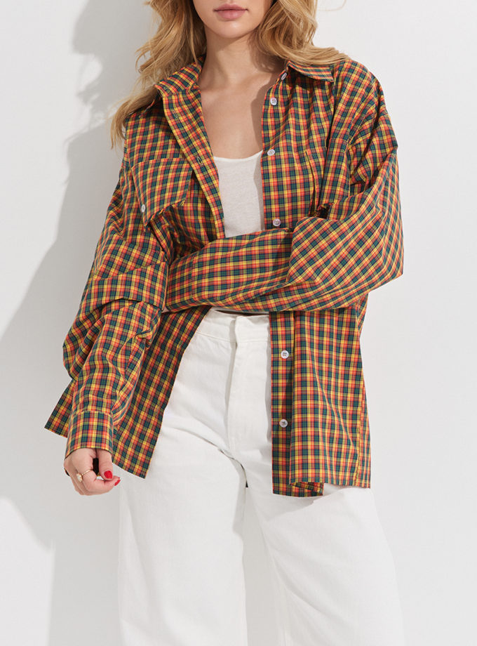 Сорочка в клітину THE ESSENCE (ESSENCE_THE-134)