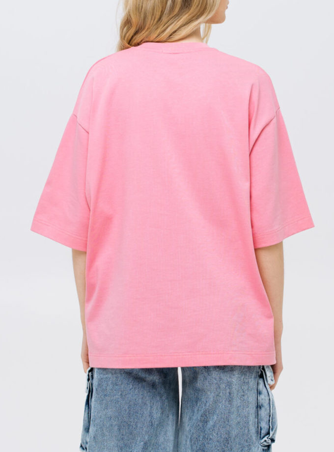 Футболка Pink MATCH DENIM (MTCH_sp25-tshirt-pink)