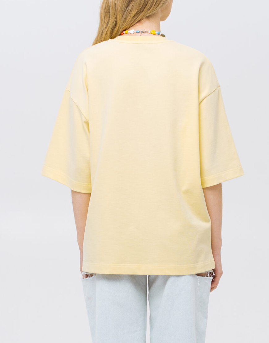DSC04194-1365x2048 Футболка Yellow MATCH DENIM (MTCH_sp25-tshirt-yellow) - фото 3