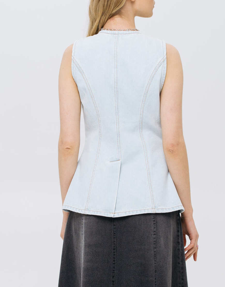DSC04370-1365x2048 (1) Жилет Light Blue Denim MATCH DENIM (MTCH_sp25-vest-lblue) - фото 3