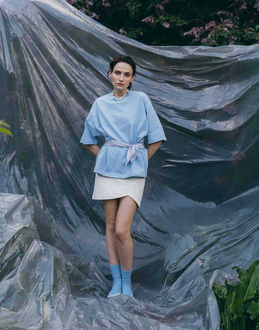 DSC05313-1365x2048 Спідниця White Mini MATCH DENIM (MTCH_sp25-mini-skirt-white) - фото 4