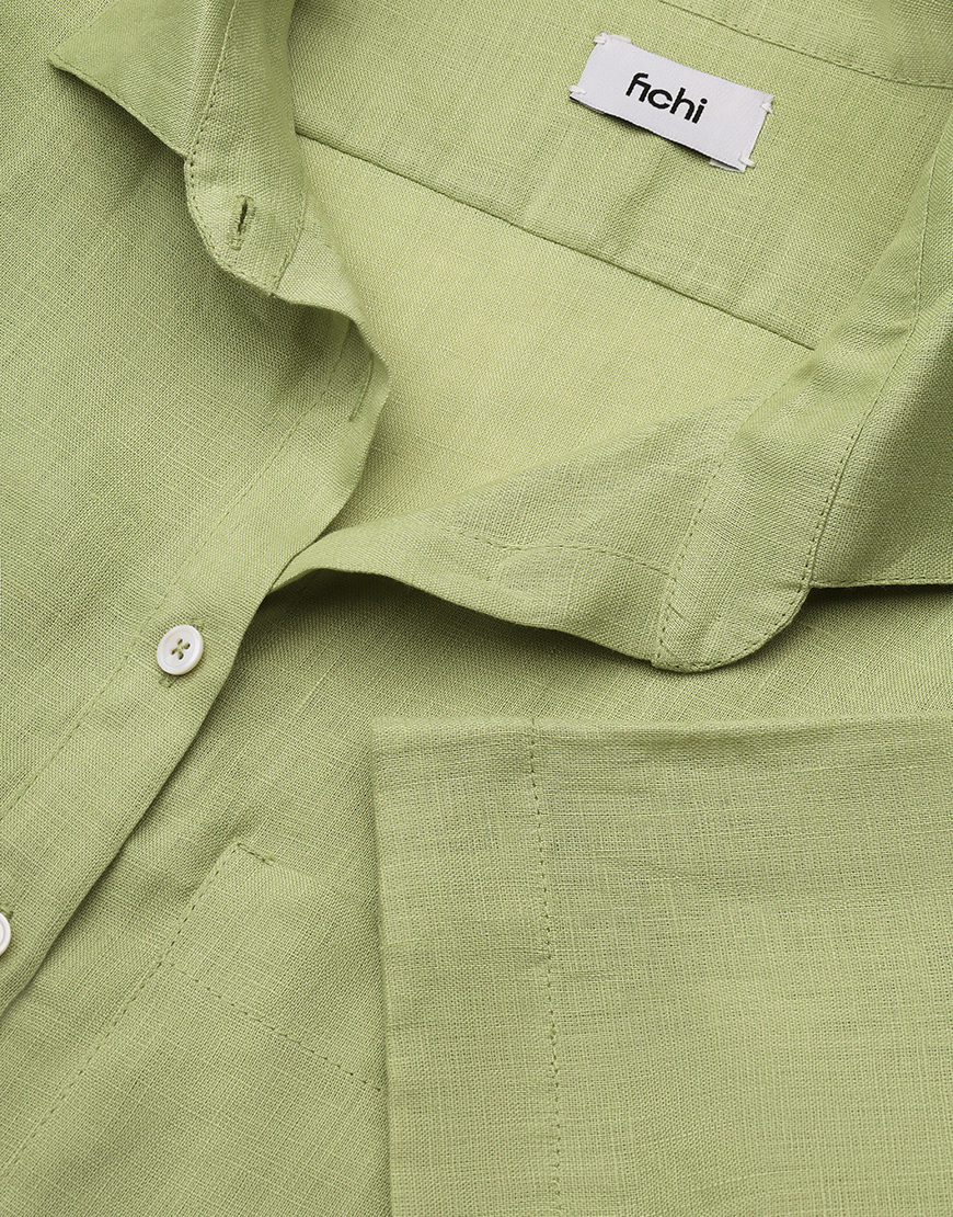 IMG_2504 копия Сорочка Basic Matcha FICHI (FCH_25-01B01-MTCH) - фото 3