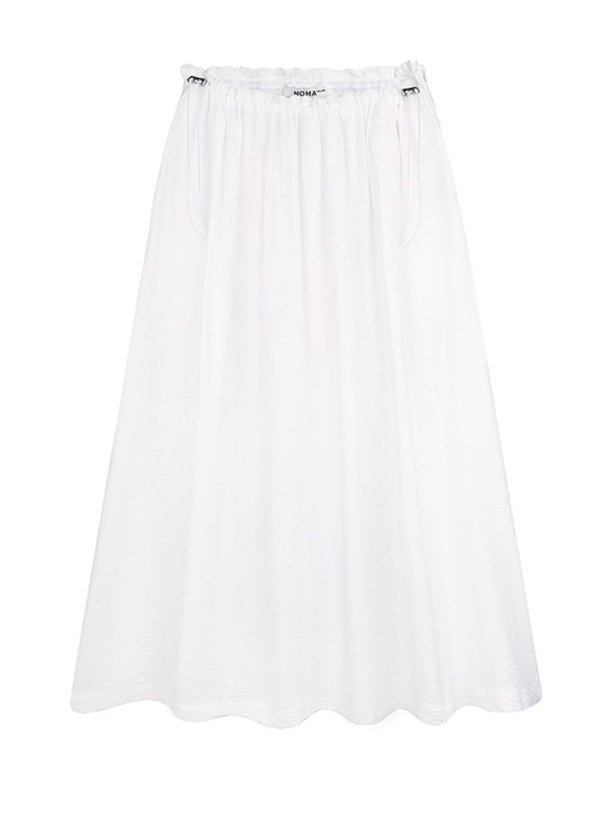 Спідниця довга біла NOMA STUDIO (NOMA_skirt_wh)