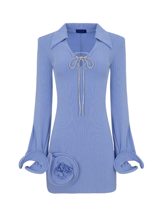 Сукня Louvre Bloom блакитна ROSCA (RSC_DRS-0016) - фото 15