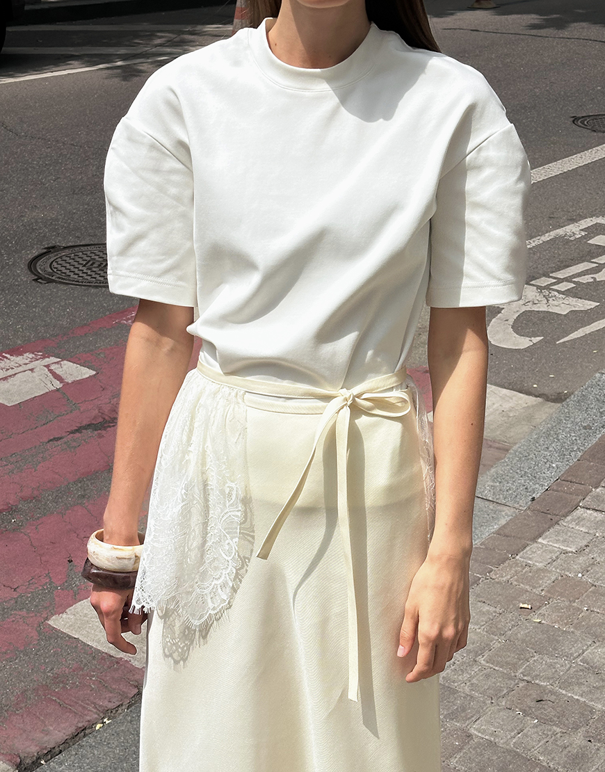 IMG_9683 Баска із мережива на завʼязках IRARO (IR_SM25_WB_011) - фото 3