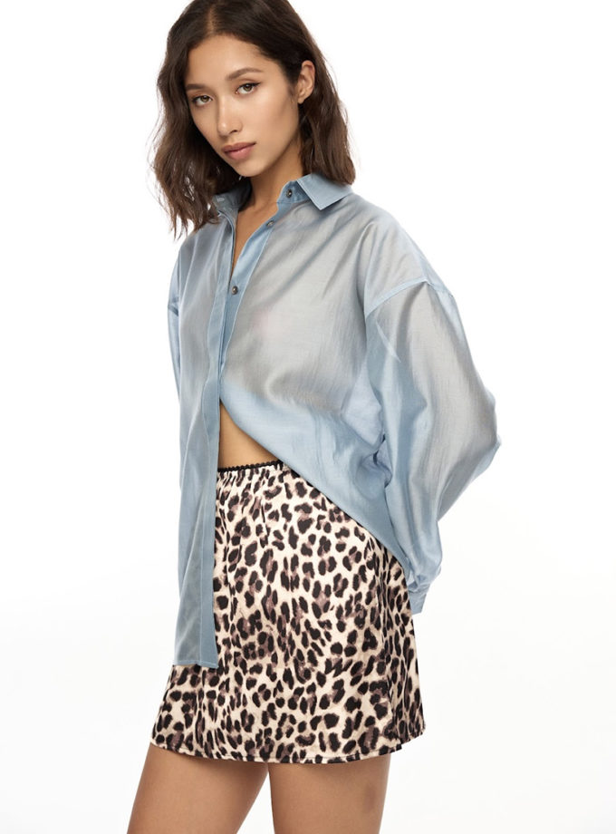 Спідниця міні Leo у леопардовий принт ATTIE (ATT_SKRTLEO06)