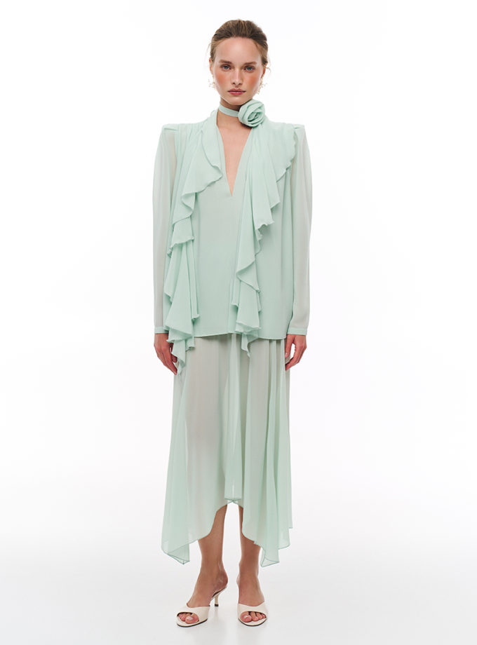 Спідниця Rose  зелена MY x MY (MC_MY16225)