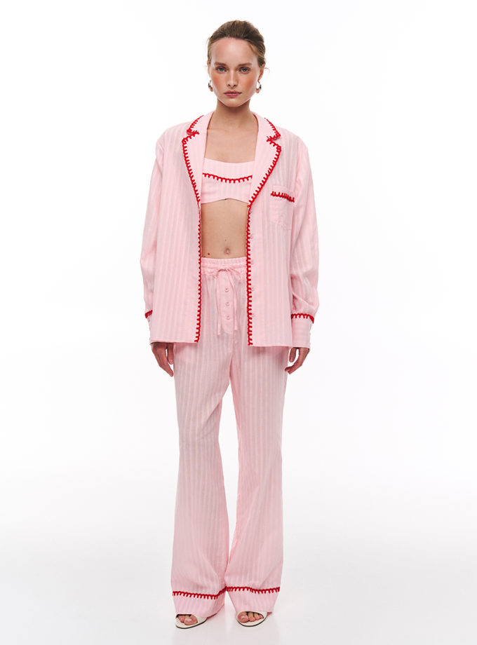 Костюм-трійка Aurora рожевий MY x MY (MC_MY16425_pink)