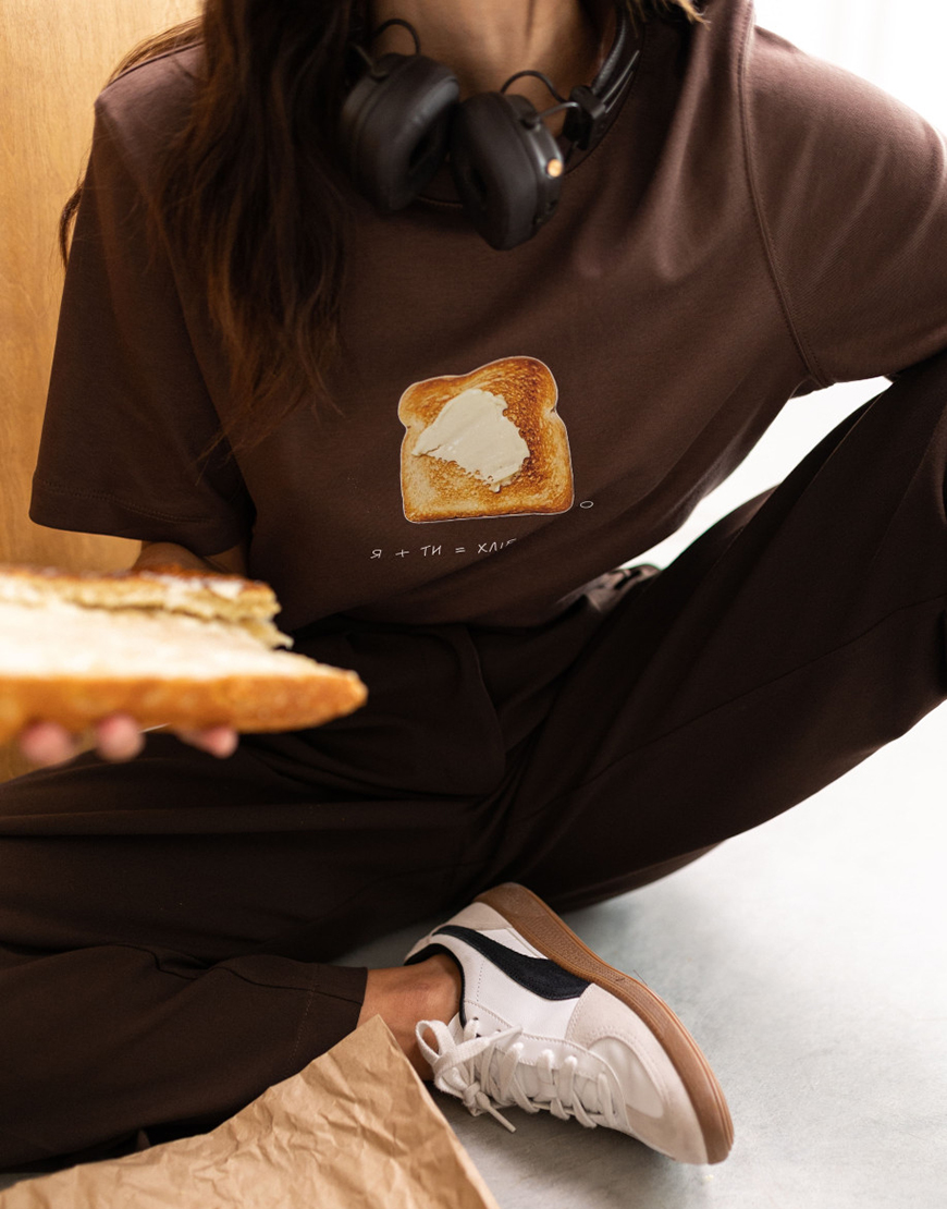 f (1) Футболка базова Тост TWICE (TWC_TS2447226210_br) - фото 2