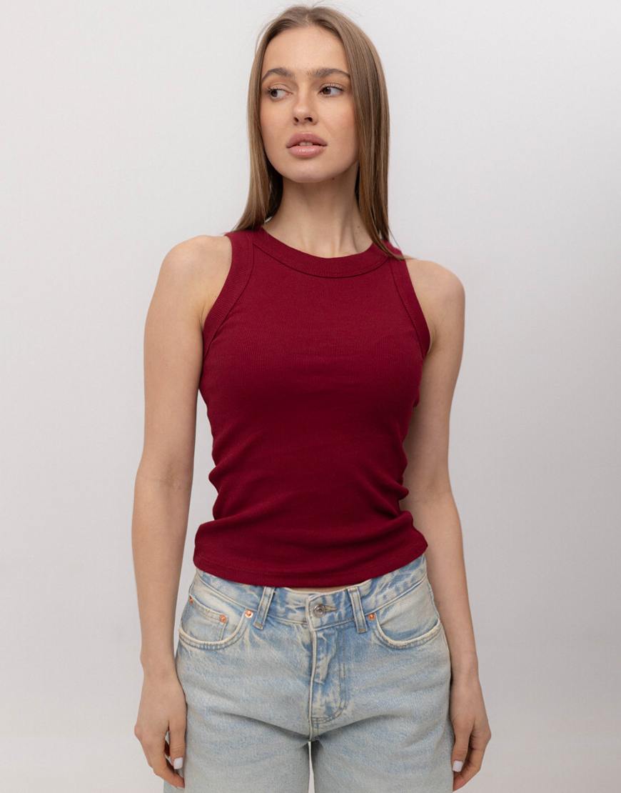 majka-bazova-tp001 (3) (1) Майка базова бордова TWICE (TWC_TP250136004_burg)