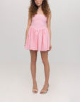 Сукня міні з корсетом рожева TWICE (TWC_DR2501347621_pink)