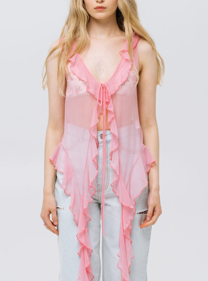 Топ Rose Cloud MATCH DENIM (MTCH_sp25-cloud-top-pink)