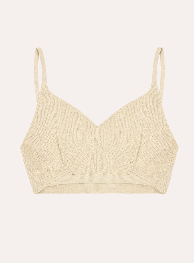Топ Gigi Boucle Top in Cream IAM (IAM_GG/BCL/TP/CRM)