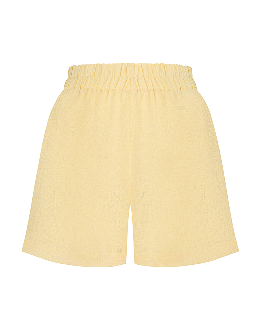 Шорти 25-01B02-YLW спинка 2 Шорти Basic Yellow FICHI (FCH_25-01B02-YLW) - фото 2