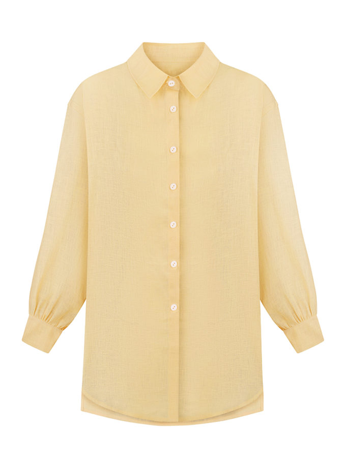 Сорочка Basic Yellow FICHI (FCH_25-01B01-YLW) - фото 7