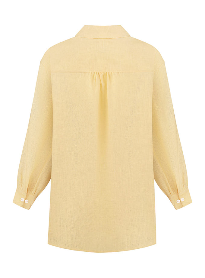 Сорочка Basic Yellow FICHI (FCH_25-01B01-YLW)