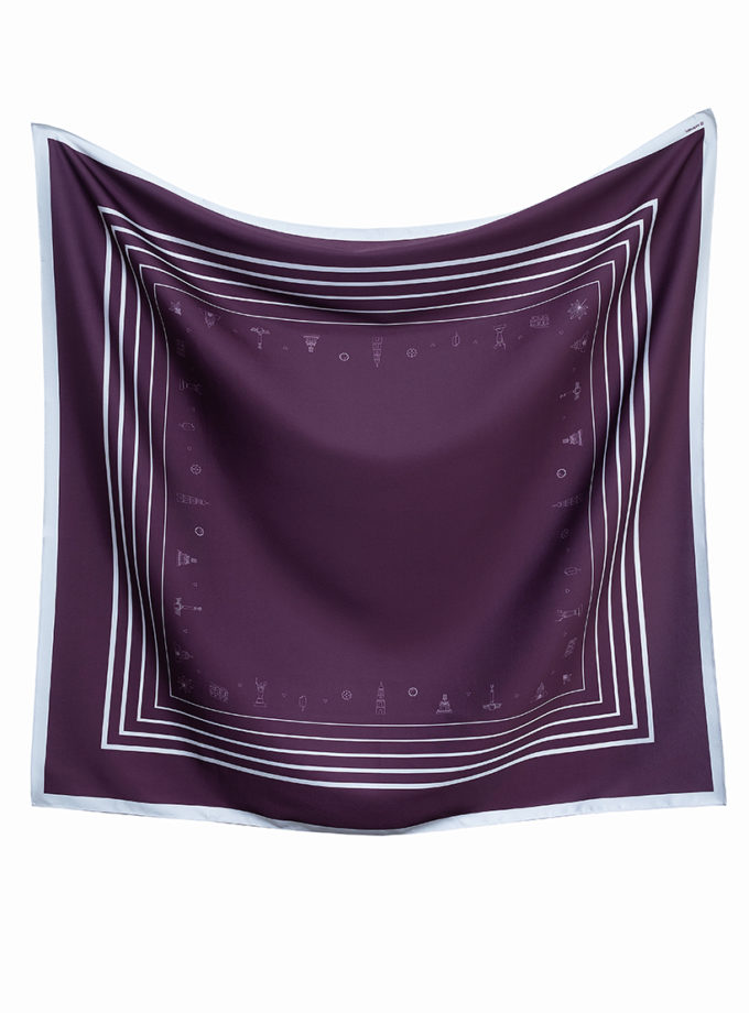 Хустка Мій Київ бордо SOFT25 (SOFT_Hust_Kyiv_bordo_67)