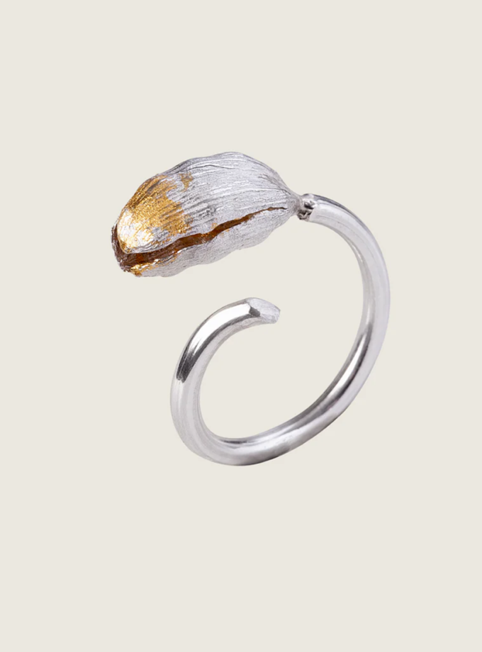 Каблучка Кардамон позолота LOGVIN JEWELRY (LGV_kardamome_ring)