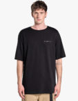 Футболка Overlap collar t-shirt black ACT.1 (ACT_SS25061) - фото 4