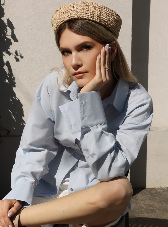 Плетена панама з натуральної рафії 2 в 1 LiSOLODKA (LS_0024_25)