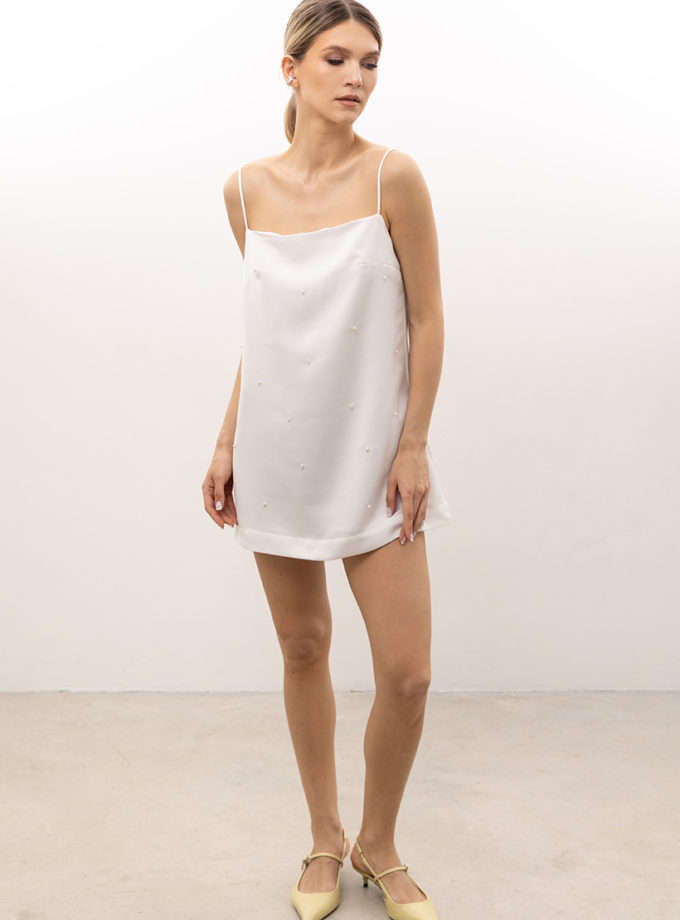 Атласна сукня Pearl LiSOLODKA (LS_0019_25)