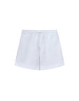 Лляні шорти білі NATALIA BAS (NatB_PLW-1)