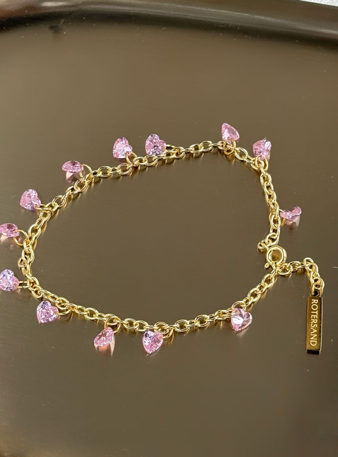 Анклет Рetals  з фіанітами і позолотою ROTERSAND (RTRSND_PETLSANKG00082)