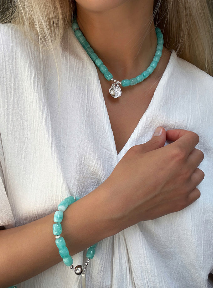 Кольє Mint в сріблі ROTERSAND (RTRSND_MINTS00077)