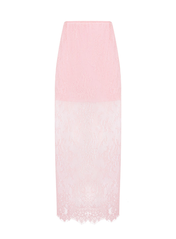 Спідниця Aurora Lace міді рожева ROSCA (RSС_SK_AUR01)