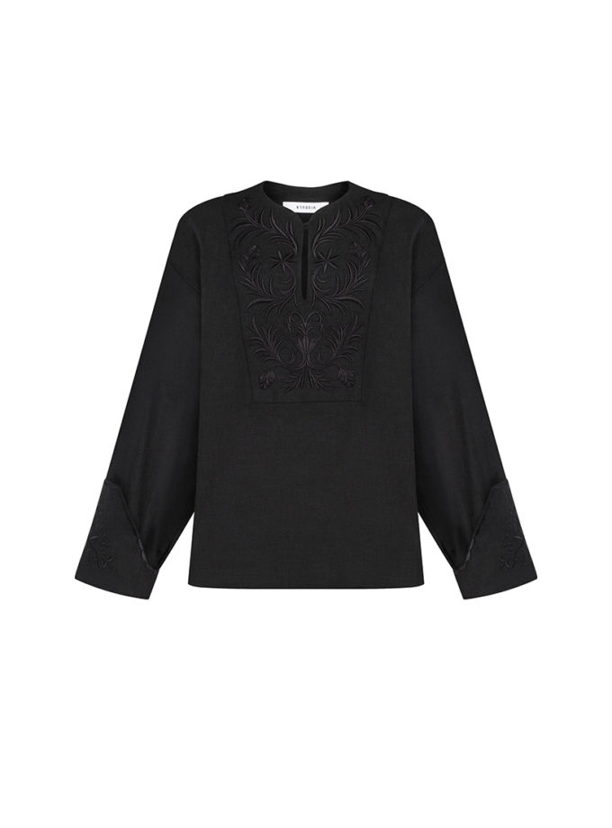 Лляна вишита сорочка Орнаменти Лесі ETNODIM (ETN_ornamenty-lesi)