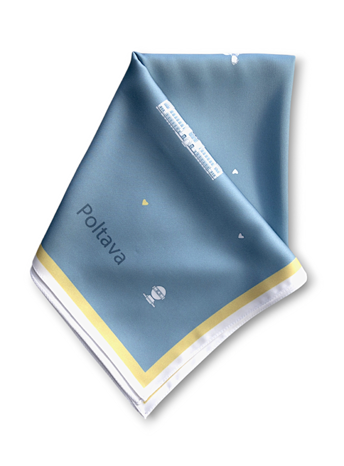 Хустинка Моя Полтава SOFT25 (SOFT_Hust_Pl_bl)