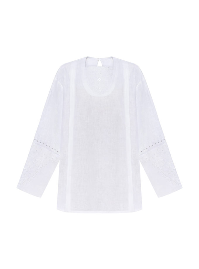 Лляна вишита сорочка Фонтан Сліз ETNODIM (ETN_fontan-sliz)