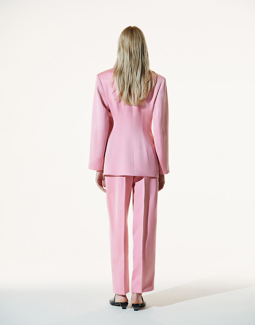 ambitna131374 Костюм рожевий жакет і брюки AMBITNA (Ambtn_20) - фото 3