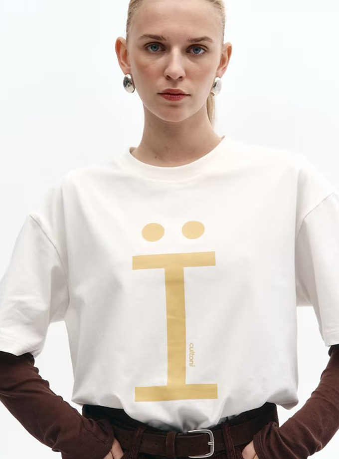 Футболка Ї Milky White CULTONI (CULT_6)