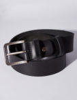 Ремінь з натуральної шкіри New Parallel чорний INCARNE (INCRN_new-parallel-black)
