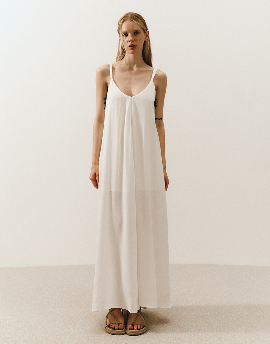 nyni38978 Сукня Harmony біла NYNI (NN_000 110_kapsula) - фото 2