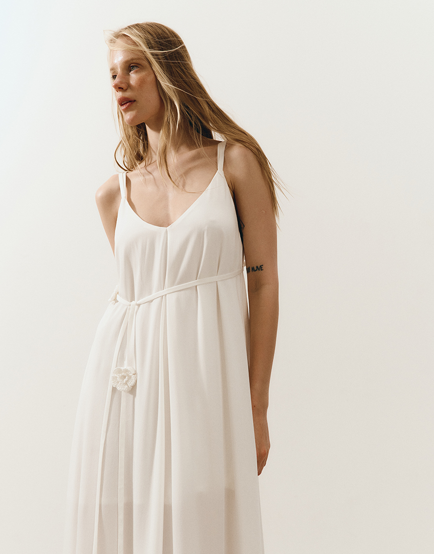 nyni39024 Сукня Harmony біла NYNI (NN_000 110_kapsula) - фото 6