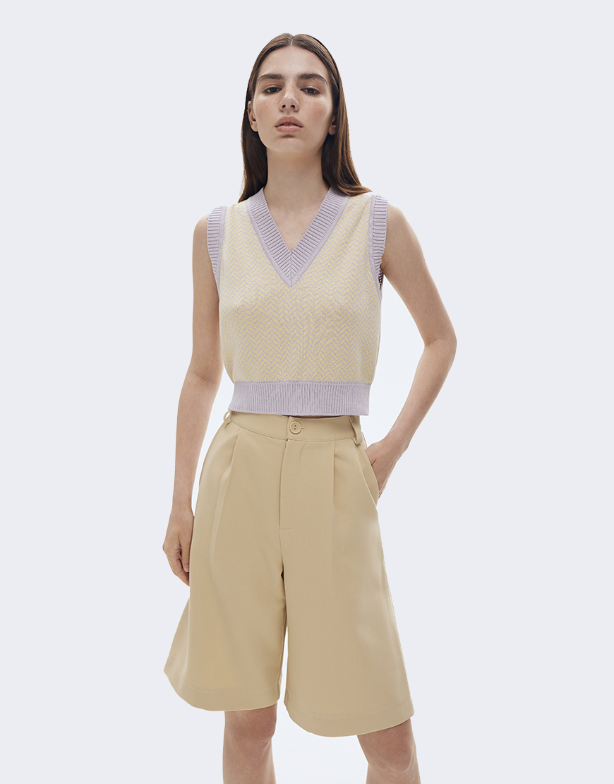 БЕРМУДЫ БЕЖ 03 (1) Шорти Асканія бежеві MOVE (MV_s22-111-001) - фото 2