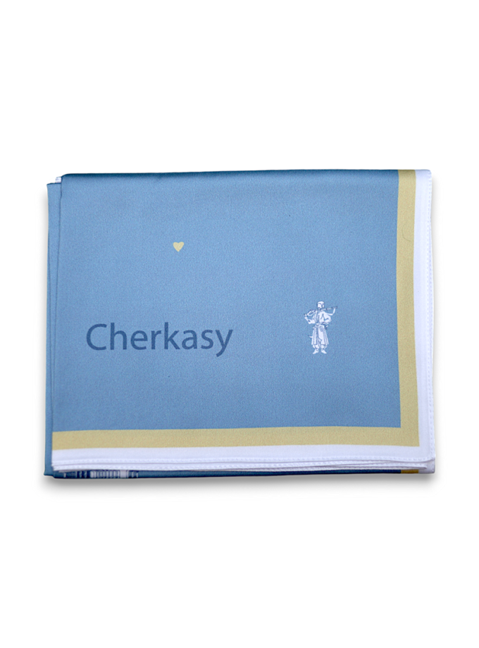 Хустинка Мої Черкаси SOFT25 (SOFT_Hust_Chs_bl)