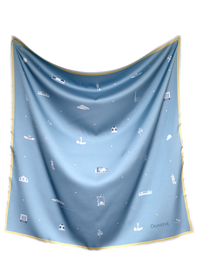 Хустинка Мій Донецьк SOFT25 (SOFT_Hust_Dk_bl)