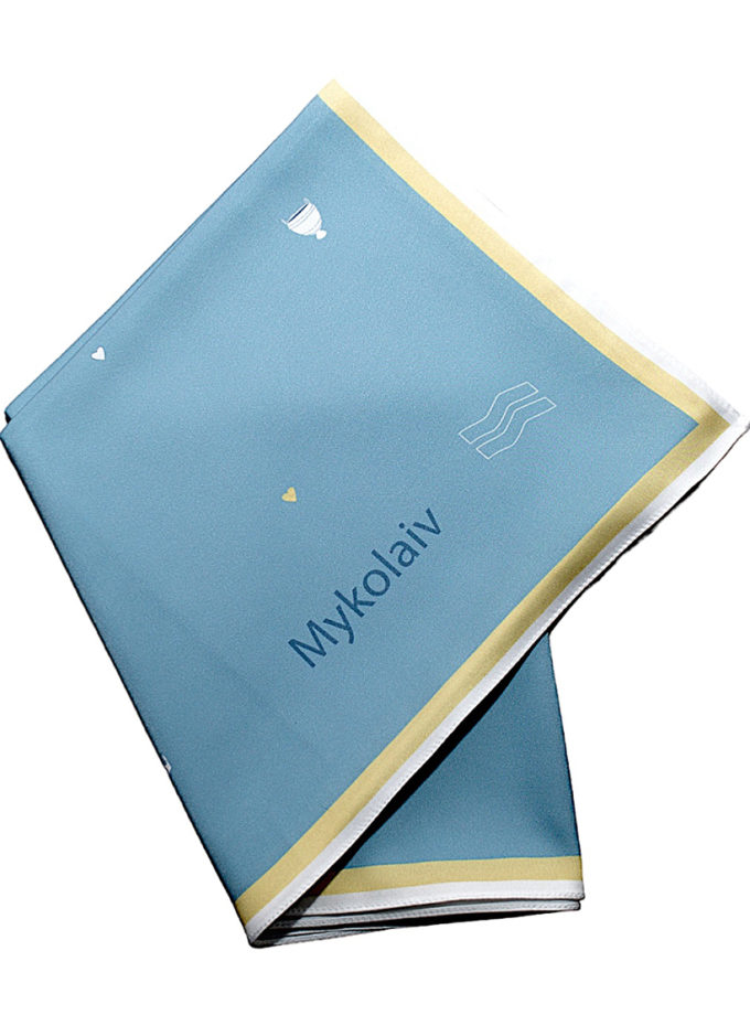Хустка Мій Миколаїв SOFT25 (SOFT_Hyst_Mk_Bl)