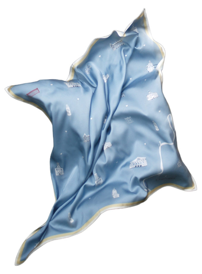 Хустка Мій Чернігів SOFT25 (SOFT_Hust_CH_bl)