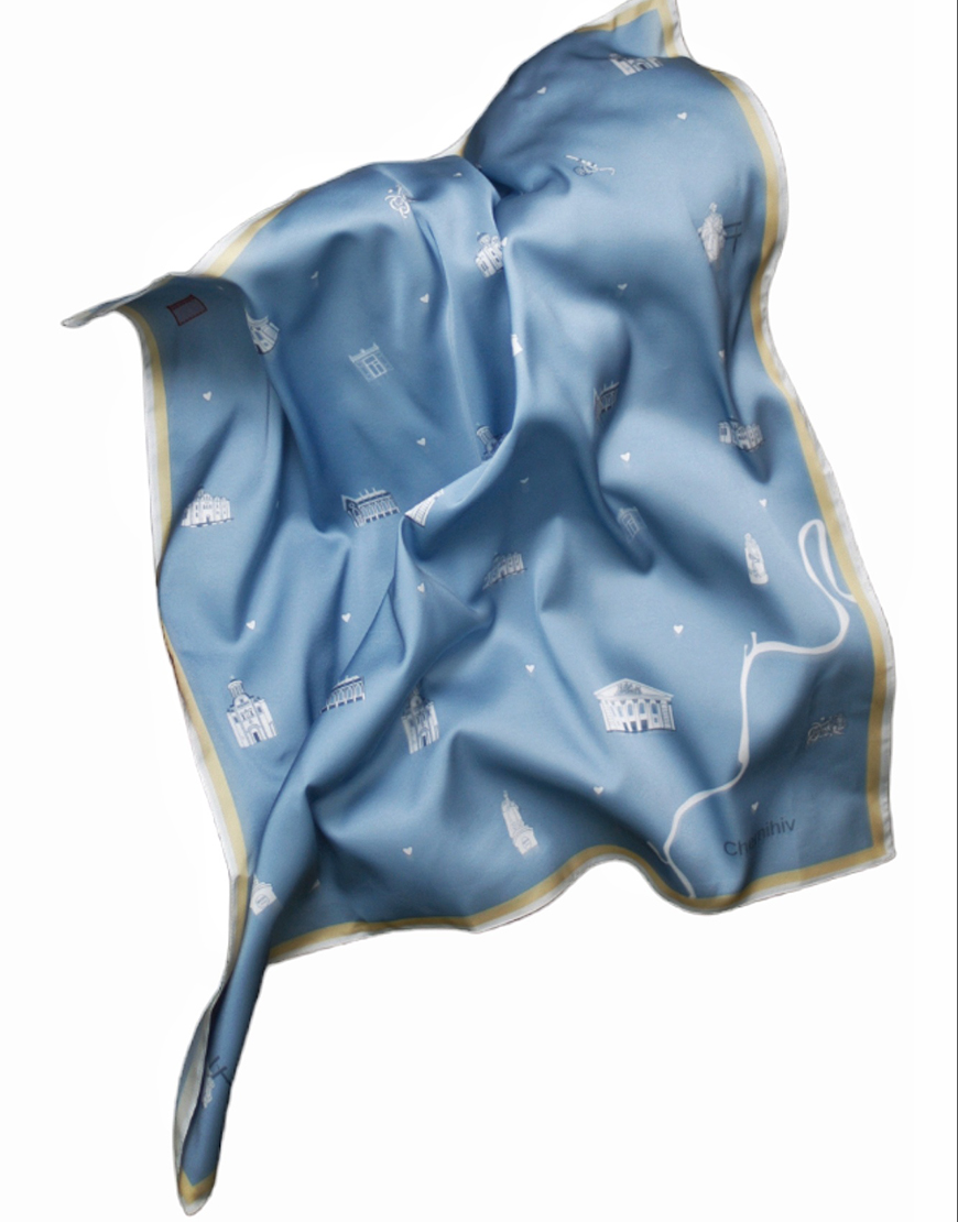 Хустка Мій Чернігів (3) Хустка Мій Чернігів SOFT25 (SOFT_Hust_CH_bl) - фото 3