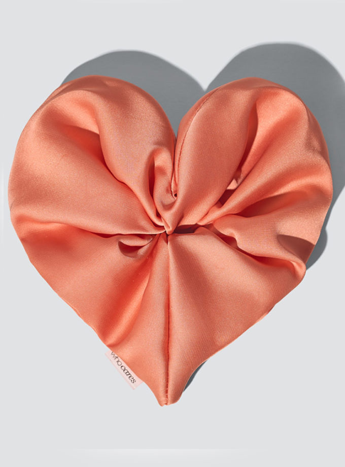 Резинка-аксесуар для волосся  Flower коралова WHOCARES (WC_000005757)