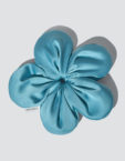 Резинка-аксесуар для волосся Flower блакитна WHOCARES (WC_000005758) - фото 3