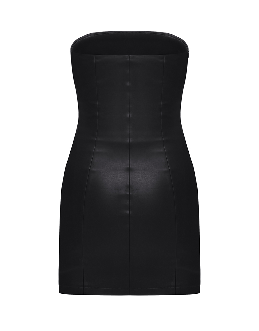 222 (9) Шкіряна сукня Генерація 2 чорна WILD HEARTS (WH_lthrdrsgen2-blc090) - фото 4