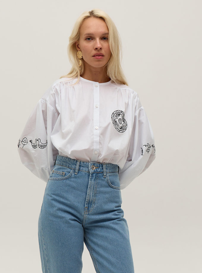 Сорочка з вишивкою ANNA YAKOVENKO (AY_3819)